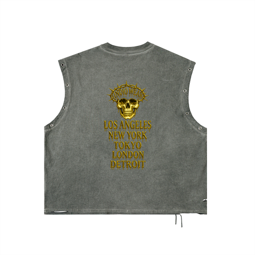 Distressed Bronz Indio Wear Shirt
